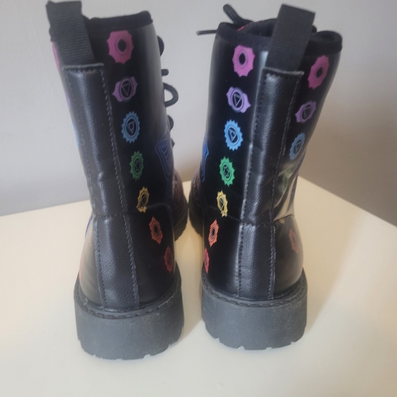 Colorful Chakra Boots, VGUC, Size 7.5 - Picture 7 of 7
